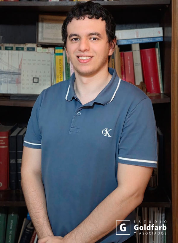Nicolás Goldfarb, abogado del Estudio Jurídico Goldfarb y Asociados